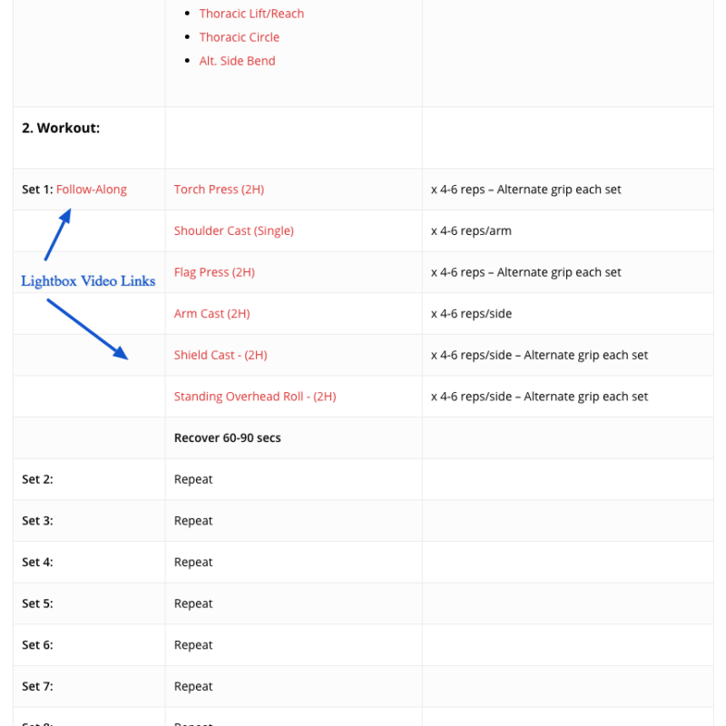Steel Club Mass Evolution Steel Club Workout Program Shane Heins
