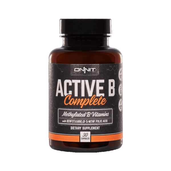 Active B Complete assists with energy production, boosts cognitive performance and aids neural communication.