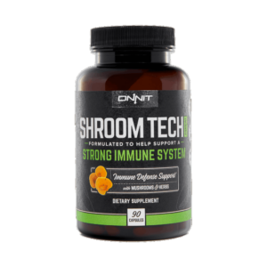 Shroom TECH™ Immune is a mushroom and whole-food blend designed to help the body maintain a strong and active immune system.
