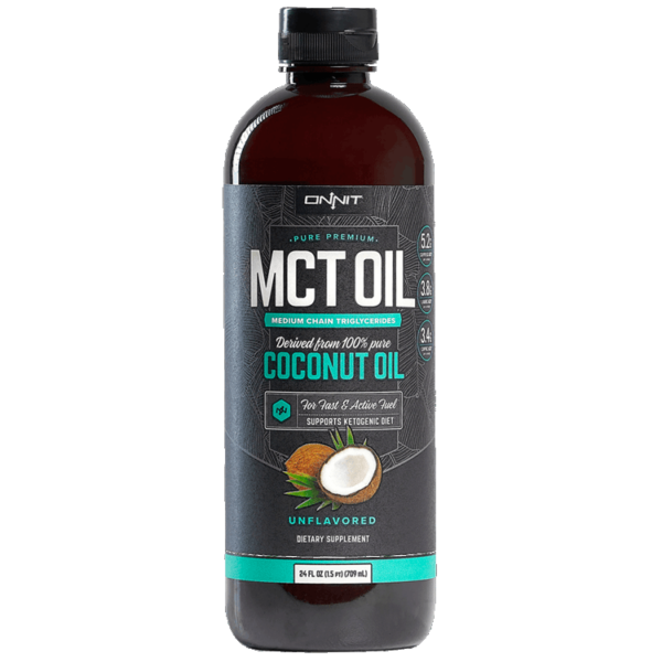 Onnit MCT Oil - Coconut-sourced healthy fats for energy and weight management.